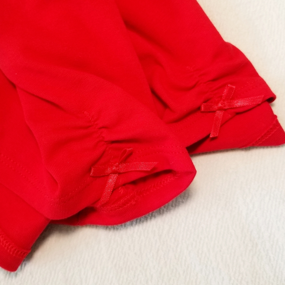 Victoria's Secret PINK Vintage Low Rise Boyshort Panty NWT Silver Glitter Red - Picture 5 of 11